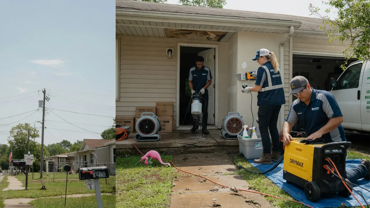 Storm Damage Water Removal in Horseshoe Bend, AR near me